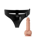 PRETTY LOVE - IMBRAGATURA SLIP UNIVERSALE CON DILDO JERRY 21.8 CM NATURALE PRETTY LOVE - IMBRAGATURA SLIP UNIVERSALE CON DILDO JERRY 21.8 CM NATURALE