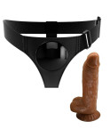 PRETTY LOVE - IMBRAGATURA SLIP UNIVERSALE IMBRAGATURA CON DILDO MICHEAL 20 CM NERO PRETTY LOVE - IMBRAGATURA SLIP UNIVERSALE IMBRAGATURA CON DILDO MICHEAL 20 CM NERO