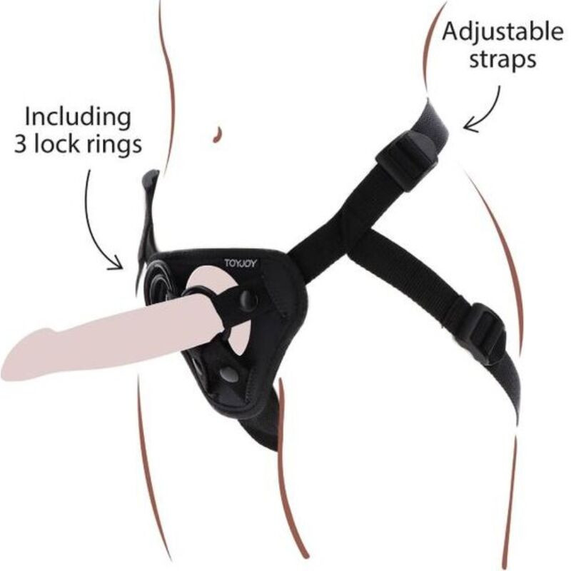 GET REAL - IMBRAGATURA CON CINTURINO NERA GET REAL - IMBRAGATURA CON CINTURINO NERA