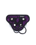 GET REAL - IMBRAGATURA IN PIZZO CON CINTURINO VIOLA GET REAL - IMBRAGATURA IN PIZZO CON CINTURINO VIOLA