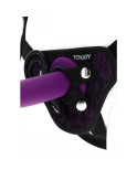 GET REAL - IMBRAGATURA IN PIZZO CON CINTURINO VIOLA GET REAL - IMBRAGATURA IN PIZZO CON CINTURINO VIOLA