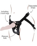 GET REAL - IMBRACATURA DA PIACERE CON CINTURINO NERA GET REAL - IMBRACATURA DA PIACERE CON CINTURINO NERA