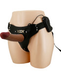 PRETTY LOVE - IMBRAGATURA SLIP STARKS DILDO VIBRAZIONE MULTI-SPEED 17,5 CM MARRONE CHIARO PRETTY LOVE - IMBRAGATURA SLIP STARKS DILDO VIBRAZIONE MULTI-SPEED 17,5 CM MARRONE CHIARO