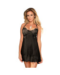 SUBBLIME - BABYDOLL CON FIOCCHI NERO L / XL SUBBLIME - BABYDOLL CON FIOCCHI NERO L / XL