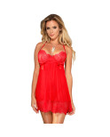 SUBBLIME - BABYDOLL CON FIOCCHI ROSSO L / XL SUBBLIME - BABYDOLL CON FIOCCHI ROSSO L / XL