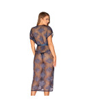 OBSESSIVE - FLOWLACE PEIGNOIR S/M OBSESSIVE - FLOWLACE PEIGNOIR S/M