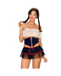 OBSESSIVE - SET SLAVIANA 4 PEZZI L/XL OBSESSIVE - SET SLAVIANA 4 PEZZI L/XL