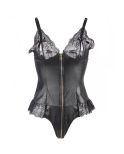 QUEEN LINGERIE - ORSACCHIOTTO CON CERNIERA TAGLIA PLUS QUEEN LINGERIE - ORSACCHIOTTO CON CERNIERA TAGLIA PLUS