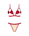 OBSESSIVE - RUBINESA SET DE DUE PEZZI L/XL OBSESSIVE - RUBINESA SET DE DUE PEZZI L/XL