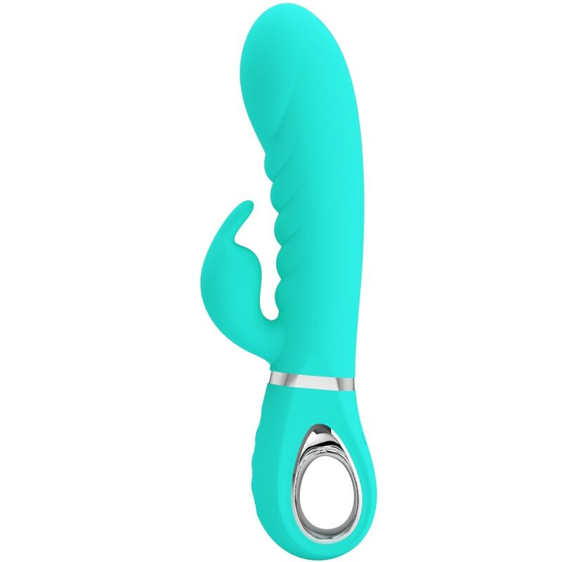 PRETTY LOVE - VIBRATORE MULTIFUNZIONE G-SPOT PRESCOTT VERDE ACQUA PRETTY LOVE - VIBRATORE MULTIFUNZIONE G-SPOT PRESCOTT VERDE ACQUA