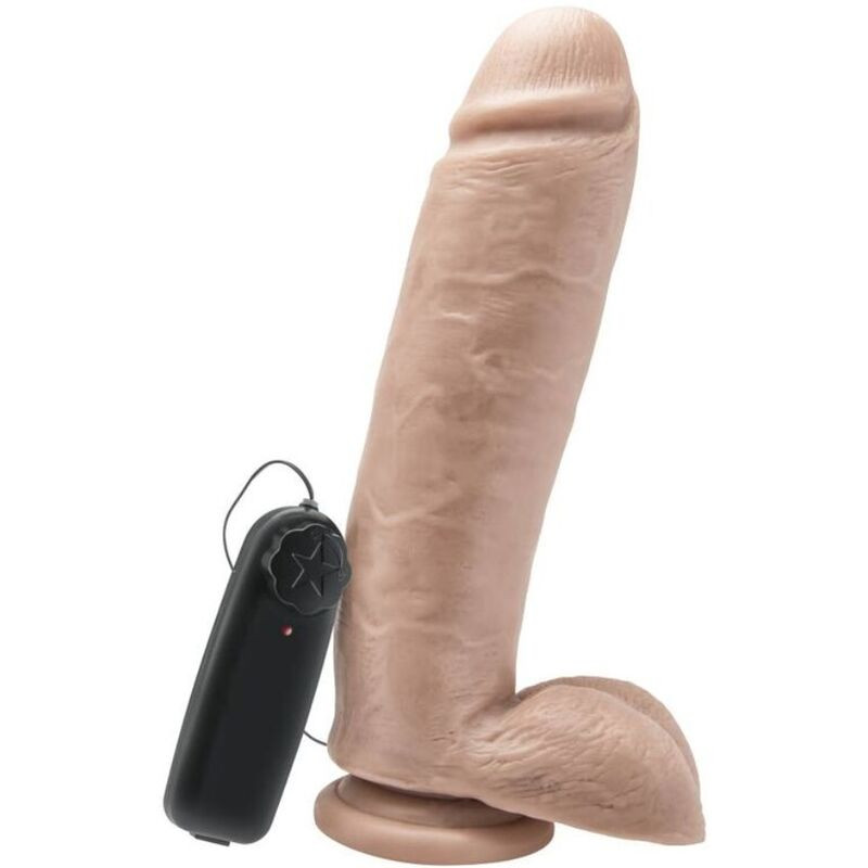GET REAL - DILDO 25,5 CM CON VIBRATORE PER SFERE GET REAL - DILDO 25,5 CM CON VIBRATORE PER SFERE