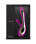 LELO - VIBRATORE SORAYA 2 RABBIT DEEP ROSE LELO - VIBRATORE SORAYA 2 RABBIT DEEP ROSE