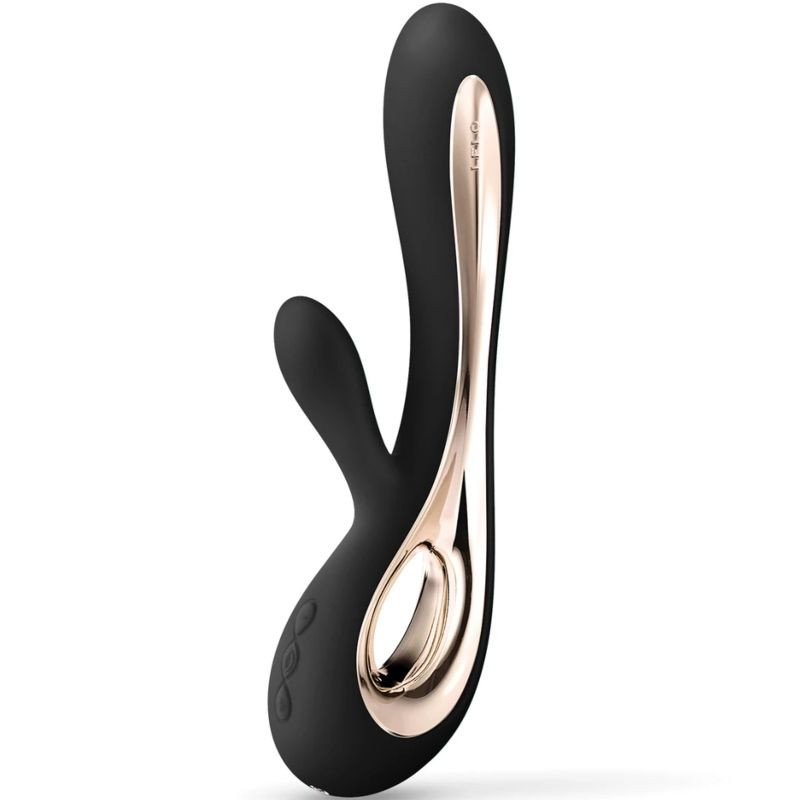 LELO - VIBRATORE CONIGLIO NERO SORAYA 2 LELO - VIBRATORE CONIGLIO NERO SORAYA 2