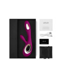 LELO - SORAYA VIBRATORE WAVE RABBIT DEEP ROSE LELO - SORAYA VIBRATORE WAVE RABBIT DEEP ROSE
