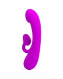 PRETTY LOVE - VIBRATORE SINCERO E VENTOSA CLITORIDE IN SILICONE VIOLA PRETTY LOVE - VIBRATORE SINCERO E VENTOSA CLITORIDE IN SILICONE VIOLA