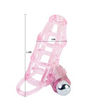 BAILE - COPERTURA E ANELLO IN SILICONE DOLCI 10 RITMI PER IL PENE ROSA BAILE - COPERTURA E ANELLO IN SILICONE DOLCI 10 RITMI PER IL PENE ROSA
