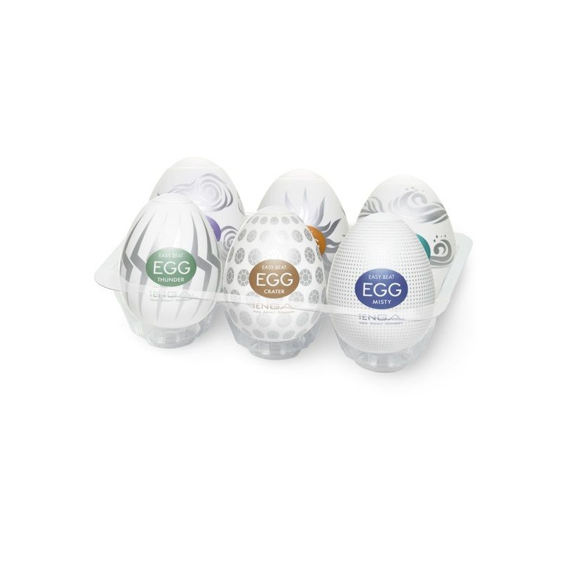 TENGA - MASTURBATOR EGG MODELLO II PACCHETTO 6 UNIT TENGA - MASTURBATOR EGG MODELLO II PACCHETTO 6 UNIT