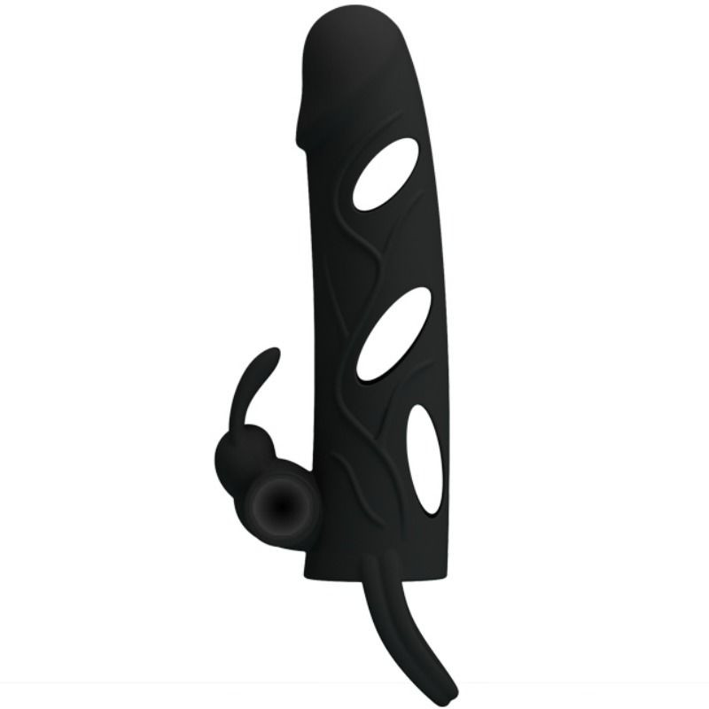 PRETTY LOVE - COPERTURA IN SILICONE CON VIBRAZIONE 14 CM 1.0 PRETTY LOVE - COPERTURA IN SILICONE CON VIBRAZIONE 14 CM 1.0