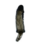 BAILE - COPERTURA ESTENSORE PENE CON CINTURINO PER TESTICOLI NERO 13.5 CM BAILE - COPERTURA ESTENSORE PENE CON CINTURINO PER TESTICOLI NERO 13.5 CM