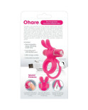 SCREAMING O - DOPPIO ANELLO RICARICABILE CON RABBIT HARE ROSA SCREAMING O - DOPPIO ANELLO RICARICABILE CON RABBIT HARE ROSA