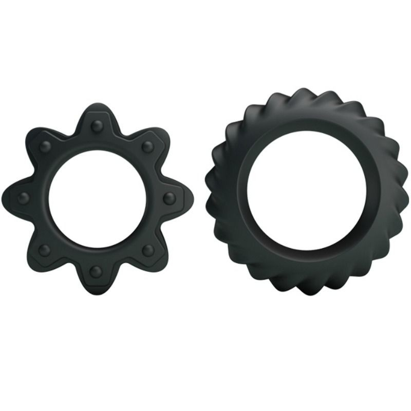 BAILE - KIT 2 ANELLI FIORITI IN SILICONE BAILE - KIT 2 ANELLI FIORITI IN SILICONE