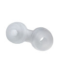 PERFECT FIT BRAND - SILASKIN COCK BALL TRANSPARENT PERFECT FIT BRAND - SILASKIN COCK BALL TRANSPARENT