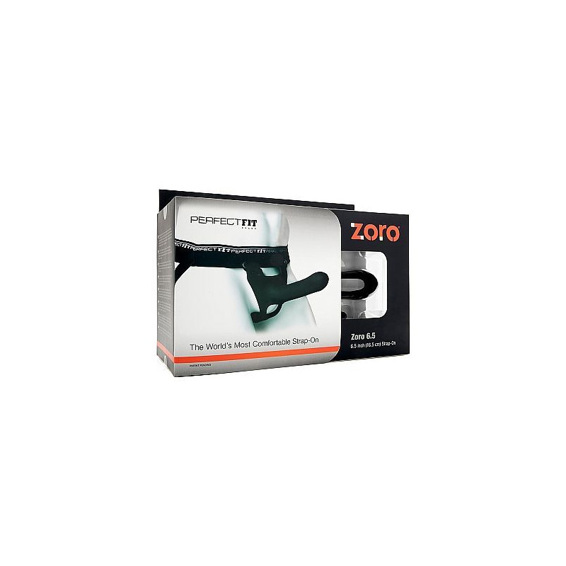 PERFECT FIT BRAND - ZORO STRAP ON 6.5 W S/M CINTURA NERO PERFECT FIT BRAND - ZORO STRAP ON 6.5 W S/M CINTURA NERO