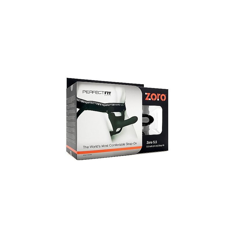 PERFECT FIT BRAND - ZORO STRAP ON 5.5 W S/M CINTURA NERO PERFECT FIT BRAND - ZORO STRAP ON 5.5 W S/M CINTURA NERO