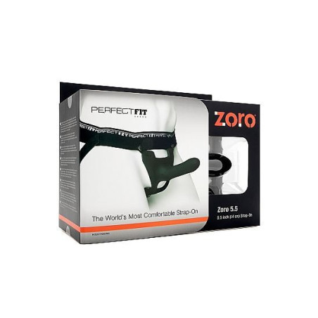PERFECT FIT BRAND - ZORO STRAP ON 5.5 W S/M CINTURA NERO