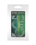 SEVEN CREATIONS - SET DI TRE ANELLI PER PENE TRASPARENTI SEVEN CREATIONS - SET DI TRE ANELLI PER PENE TRASPARENTI