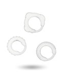 ADDICTED TOYS - SET C-RING TRASPARENTE ADDICTED TOYS - SET C-RING TRASPARENTE