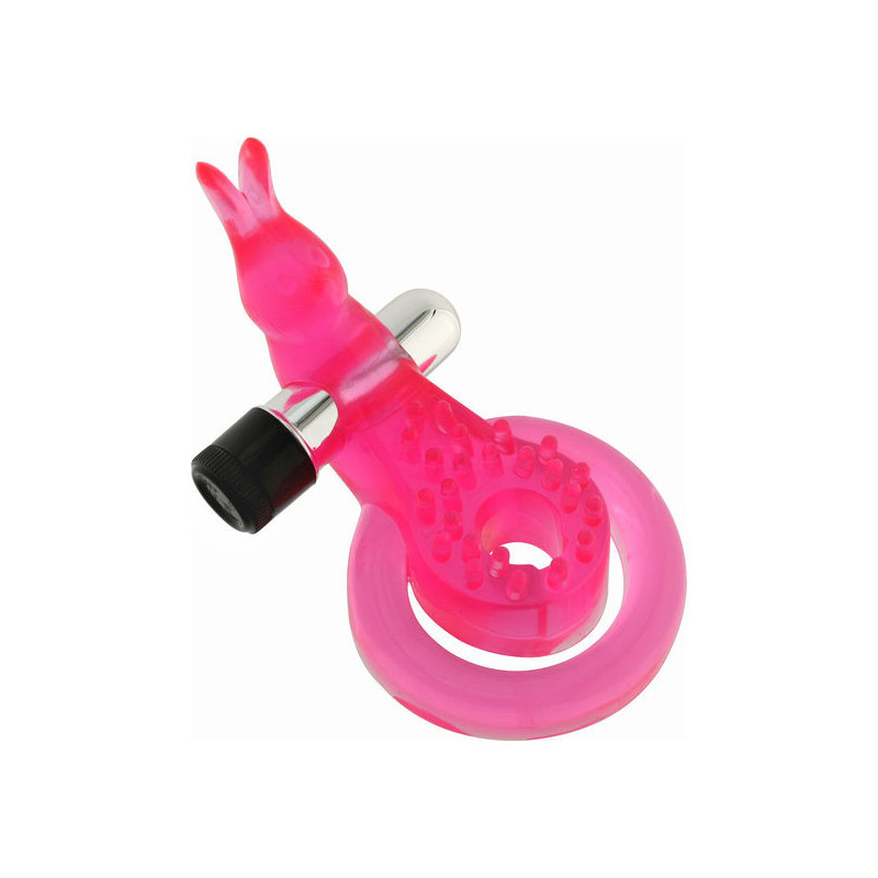 SEVEN CREATIONS - ANELLO PER PENE E TESTICOLI CON FARFALLA ROSA SEVEN CREATIONS - ANELLO PER PENE E TESTICOLI CON FARFALLA ROSA