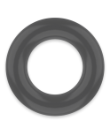POWERING - ANELLO PER PENE SUPER FLESSIBILE E RESISTENTE 5,5 CM PR06 NERO POWERING - ANELLO PER PENE SUPER FLESSIBILE E RESISTENTE 5,5 CM PR06 NERO