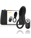COQUETTE TOYS - COCK RING TELECOMANDO RICARICABILE NERO/ORO COQUETTE TOYS - COCK RING TELECOMANDO RICARICABILE NERO/ORO