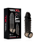 VIRILXL - ESTENSIONE E GUAINA PER PENE V11 NERO VIRILXL - ESTENSIONE E GUAINA PER PENE V11 NERO