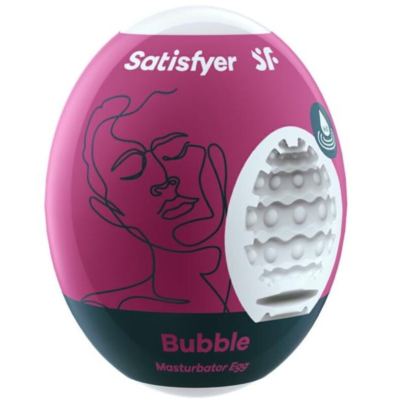SATISFYER - UOVO MASTURBATORE BUBBLE SATISFYER - UOVO MASTURBATORE BUBBLE