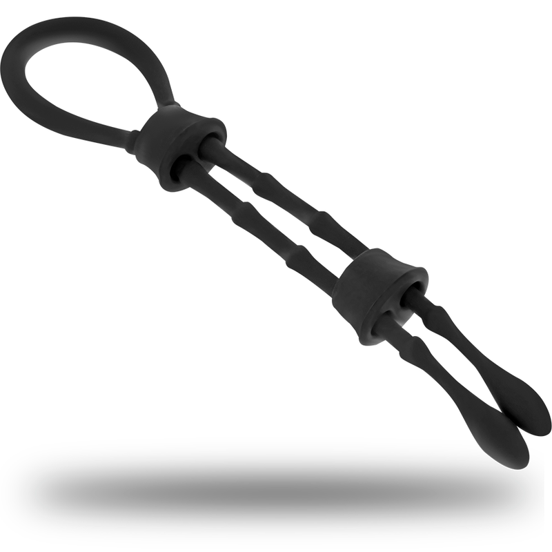OHMAMA FETISH - ANELLO IN SILICONE CON CORD-COCK E TESTICOLO OHMAMA FETISH - ANELLO IN SILICONE CON CORD-COCK E TESTICOLO