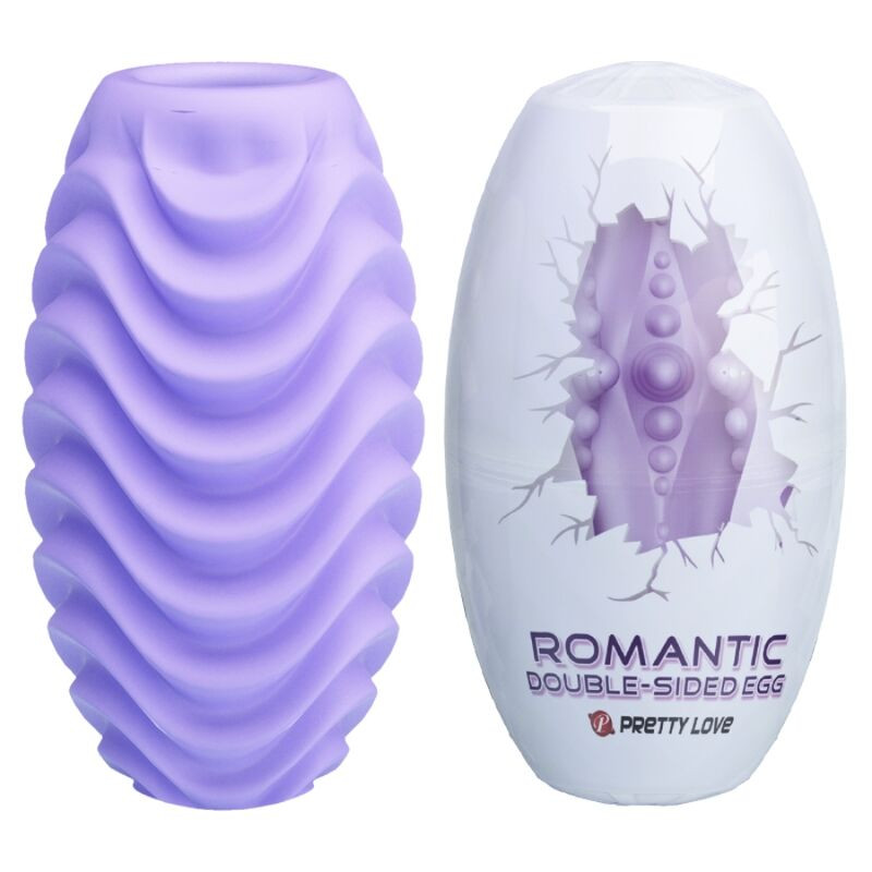 PRETTY LOVE - UOVO MASTURBATORE LILLA A DOPPIA FACCIA PRETTY LOVE - UOVO MASTURBATORE LILLA A DOPPIA FACCIA