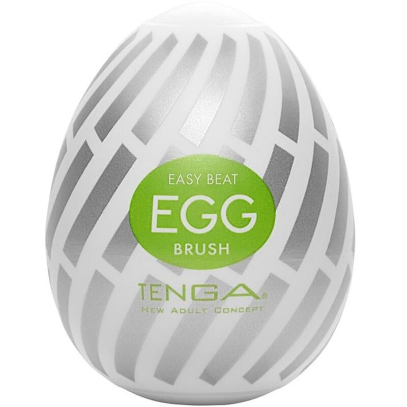 TENGA - MASTURBATORE A UOVO CON SPAZZOLA TENGA - MASTURBATORE A UOVO CON SPAZZOLA
