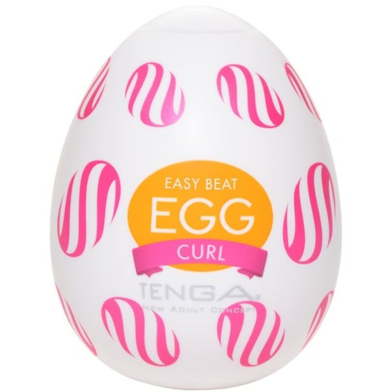 TENGA - MASTURBATORE A UOVO CURL TENGA - MASTURBATORE A UOVO CURL