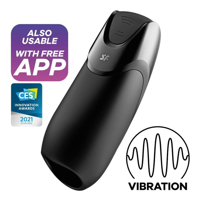 SATISFYER - MEN VIBRATION+ NERO SATISFYER - MEN VIBRATION+ NERO