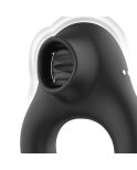 BLACKSILVER - ANELLO VIBRATORE IN SILICONE 3 MOTORI RICARICABILE NERO BLACKSILVER - ANELLO VIBRATORE IN SILICONE 3 MOTORI RICARICABILE NERO