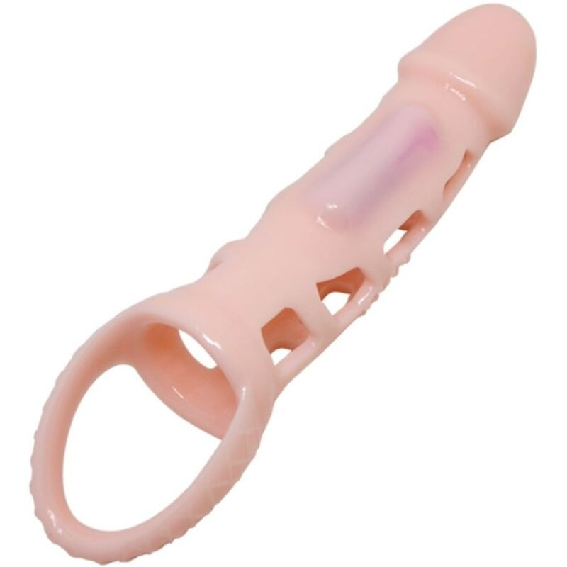PRETTY LOVE - COPERTURA ESTENSORE DEL PENE HARRISON CON VIBRAZIONE E CINTURINO 13.5 CM PRETTY LOVE - COPERTURA ESTENSORE DEL PENE HARRISON CON VIBRAZIONE E CINTURINO 13.5 CM