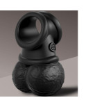KING COCK - ELITE ANELLO CON TESTICOLO VIBRANTE IN SILICONE KING COCK - ELITE ANELLO CON TESTICOLO VIBRANTE IN SILICONE
