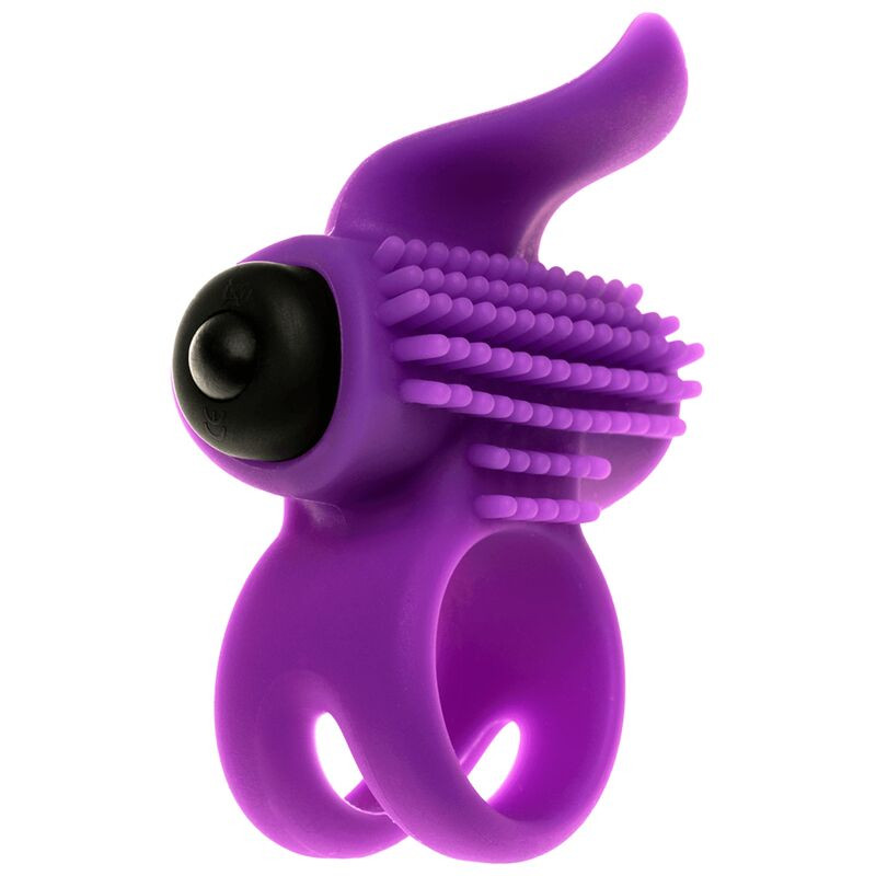 ADRIEN LASTIC - ANELLO VIBRATORE BULLET LASTIC VIOLA ADRIEN LASTIC - ANELLO VIBRATORE BULLET LASTIC VIOLA