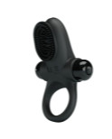 PRETTY LOVE - ANELLO VIBRATORE II PER IL PENE NERO PRETTY LOVE - ANELLO VIBRATORE II PER IL PENE NERO