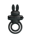 PRETTY LOVE - ANELLO VIBRATOR III RABBIT PER PENE NERO PRETTY LOVE - ANELLO VIBRATOR III RABBIT PER PENE NERO