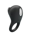 PRETTY LOVE - ANELLO VIBRANTE PER PENE CON LINGUA NERA PRETTY LOVE - ANELLO VIBRANTE PER PENE CON LINGUA NERA