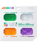 TENGA - CONFEZIONE DITALE MASTURBATORE UNI VARIETY 4 UNIT TENGA - CONFEZIONE DITALE MASTURBATORE UNI VARIETY 4 UNIT
