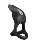 PRETTY LOVE - ANELLO PER PENE VIBRANTE 7 VIBRAZIONI IN SILICONE NERO PRETTY LOVE - ANELLO PER PENE VIBRANTE 7 VIBRAZIONI IN SILICONE NERO